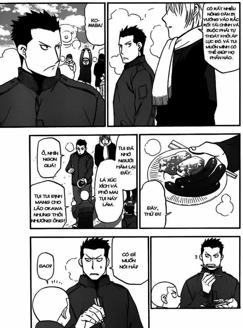 Truyện Tranh Chiếc Muỗng Bạc - Silver Spoon trang 4