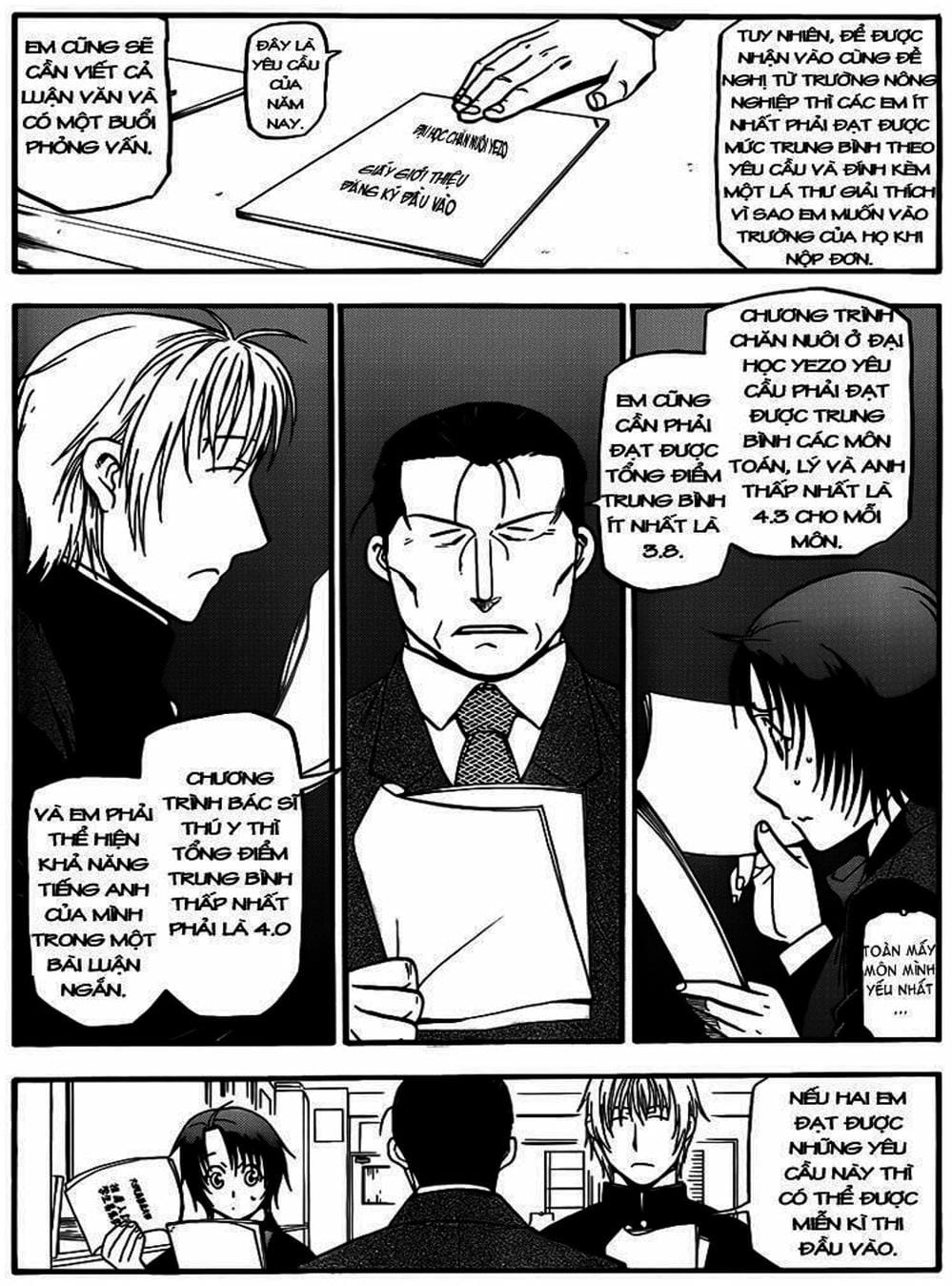 Truyện Tranh Chiếc Muỗng Bạc - Silver Spoon trang 4