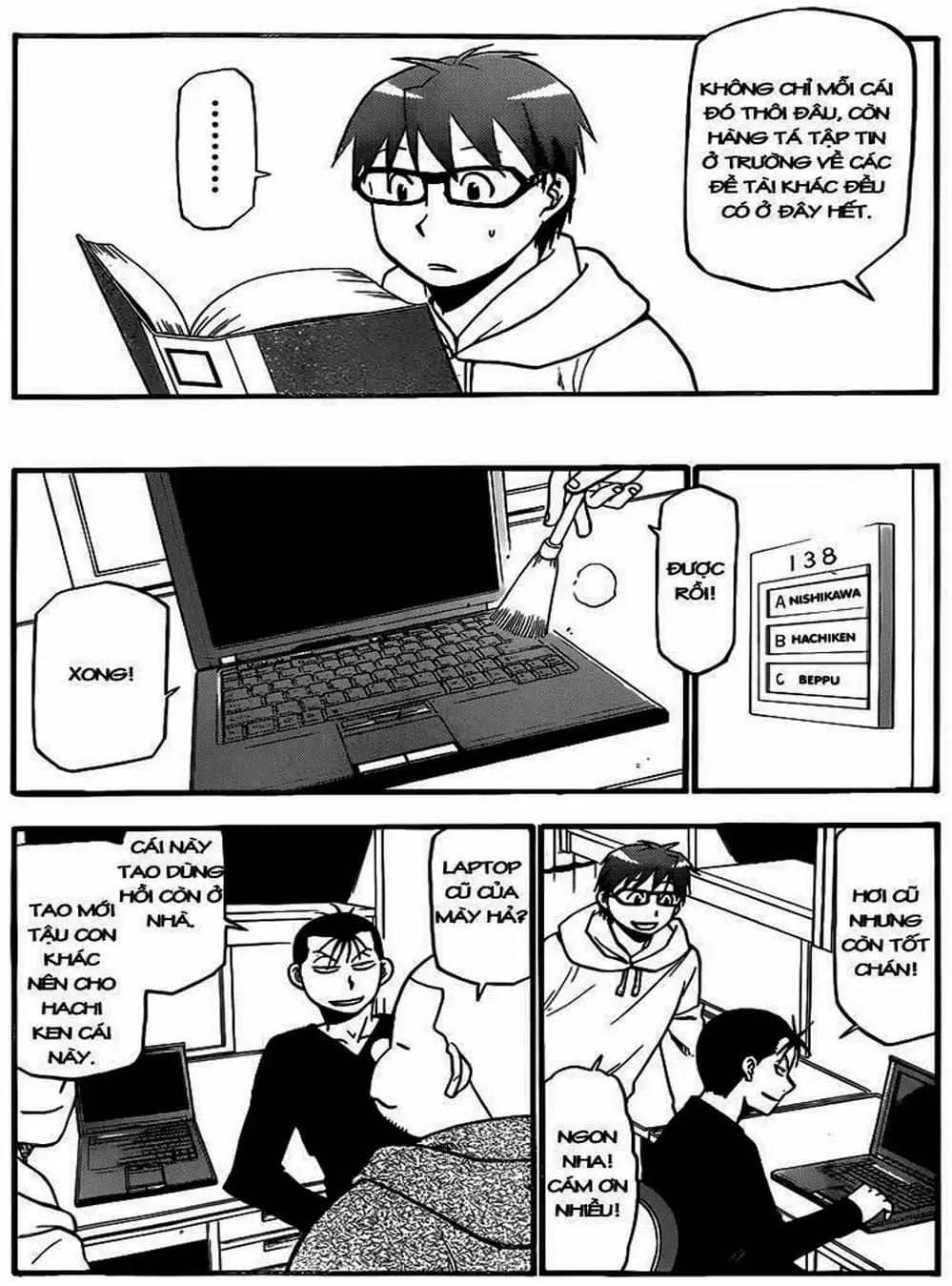 Truyện Tranh Chiếc Muỗng Bạc - Silver Spoon trang 4