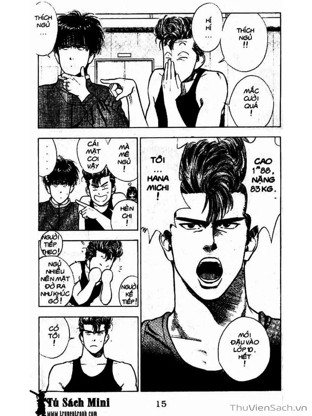 Truyện Tranh Cao Thủ Bóng Rổ - Slam Dunk trang 6