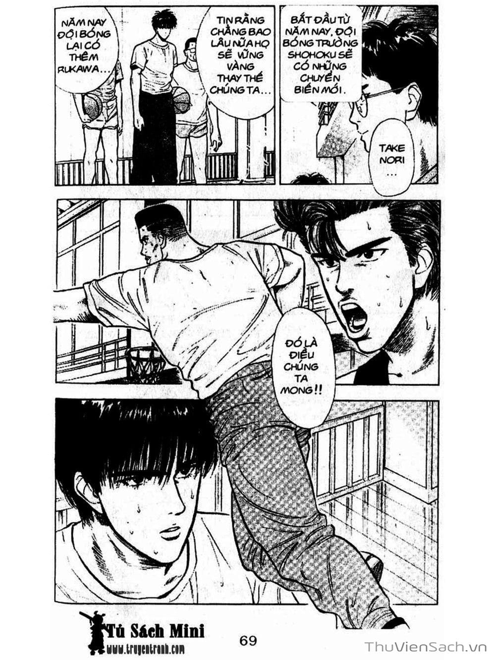 Truyện Tranh Cao Thủ Bóng Rổ - Slam Dunk trang 6
