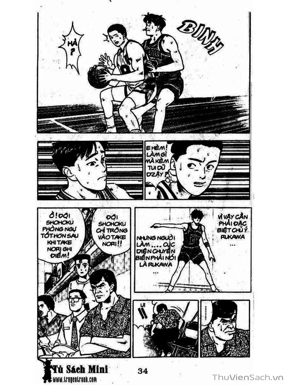 Truyện Tranh Cao Thủ Bóng Rổ - Slam Dunk trang 6