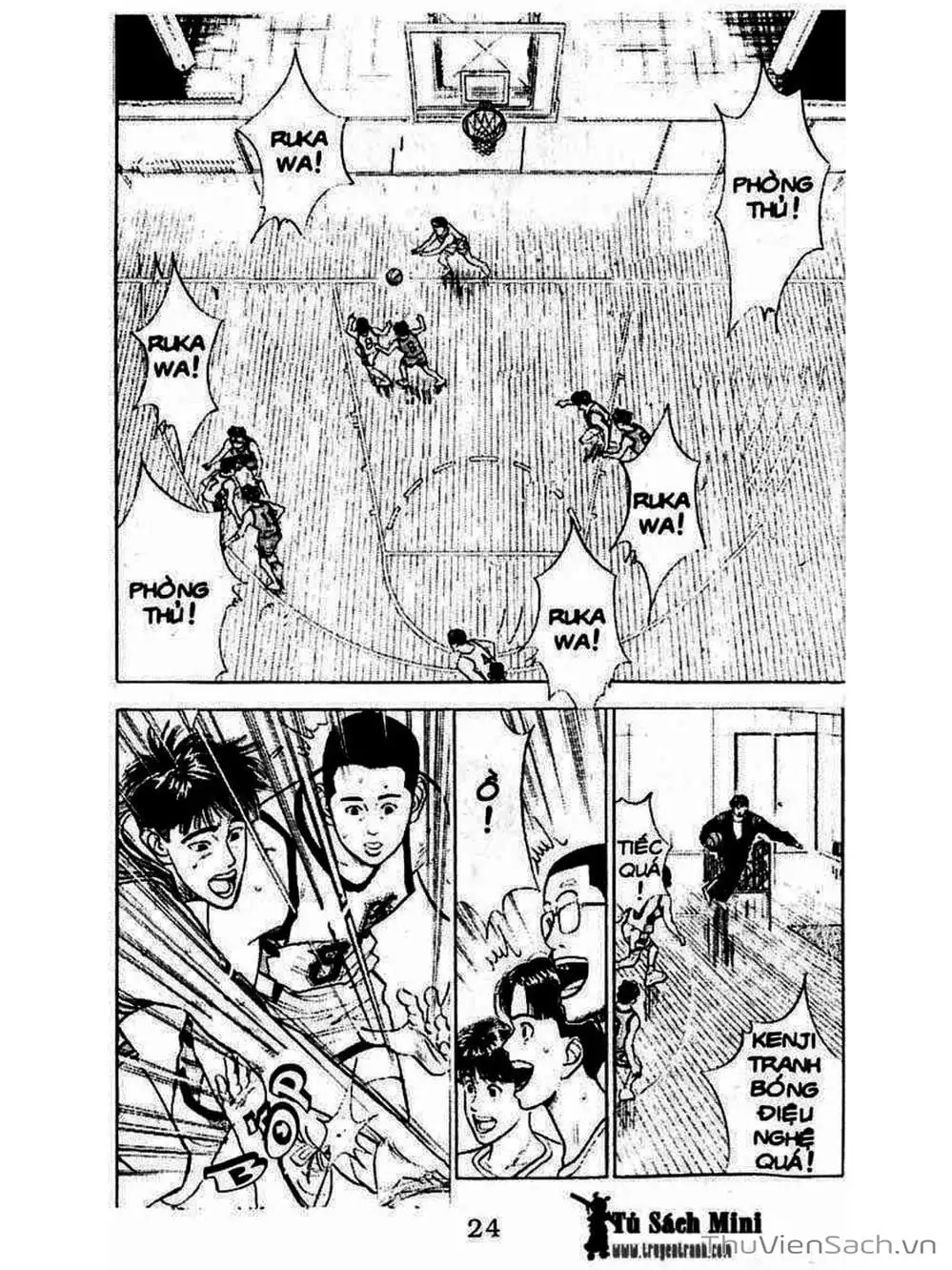 Truyện Tranh Cao Thủ Bóng Rổ - Slam Dunk trang 6