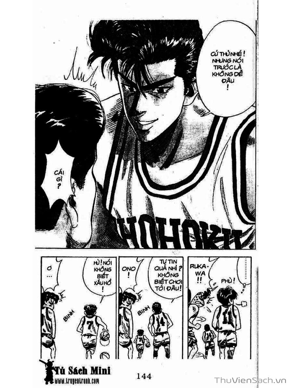 Truyện Tranh Cao Thủ Bóng Rổ - Slam Dunk trang 6