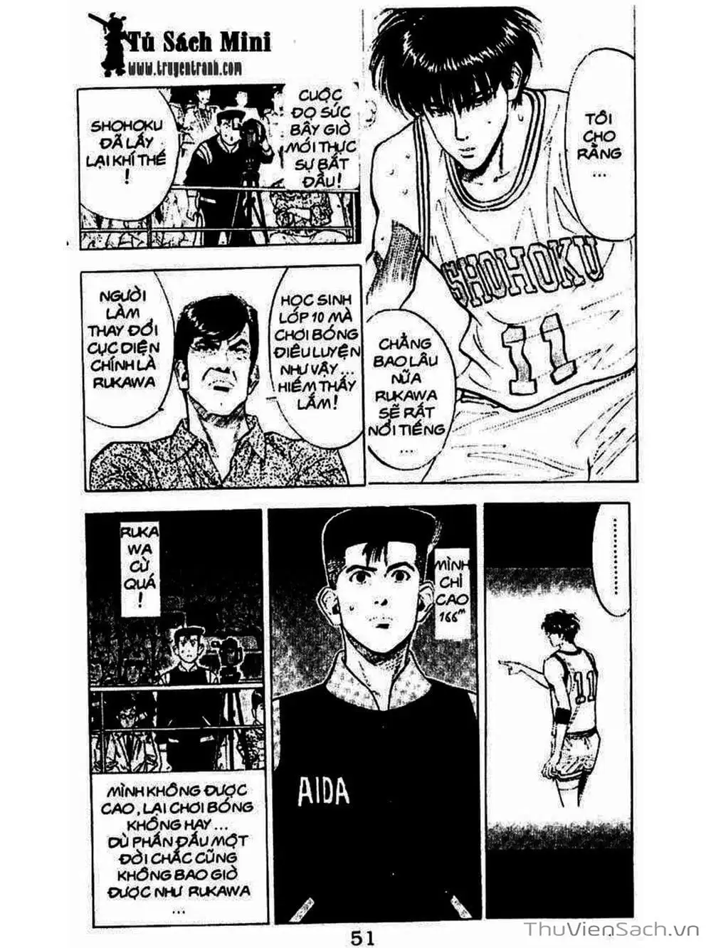 Truyện Tranh Cao Thủ Bóng Rổ - Slam Dunk trang 6