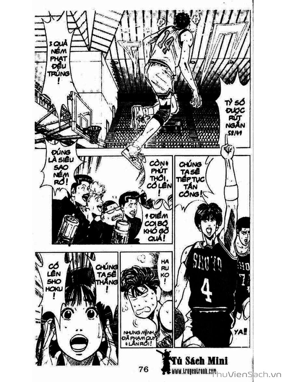 Truyện Tranh Cao Thủ Bóng Rổ - Slam Dunk trang 6