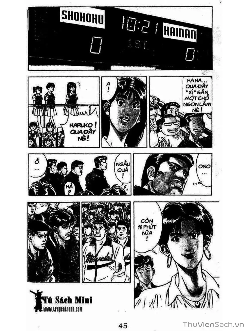 Truyện Tranh Cao Thủ Bóng Rổ - Slam Dunk trang 6