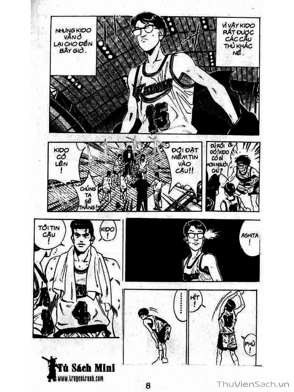 Truyện Tranh Cao Thủ Bóng Rổ - Slam Dunk trang 6