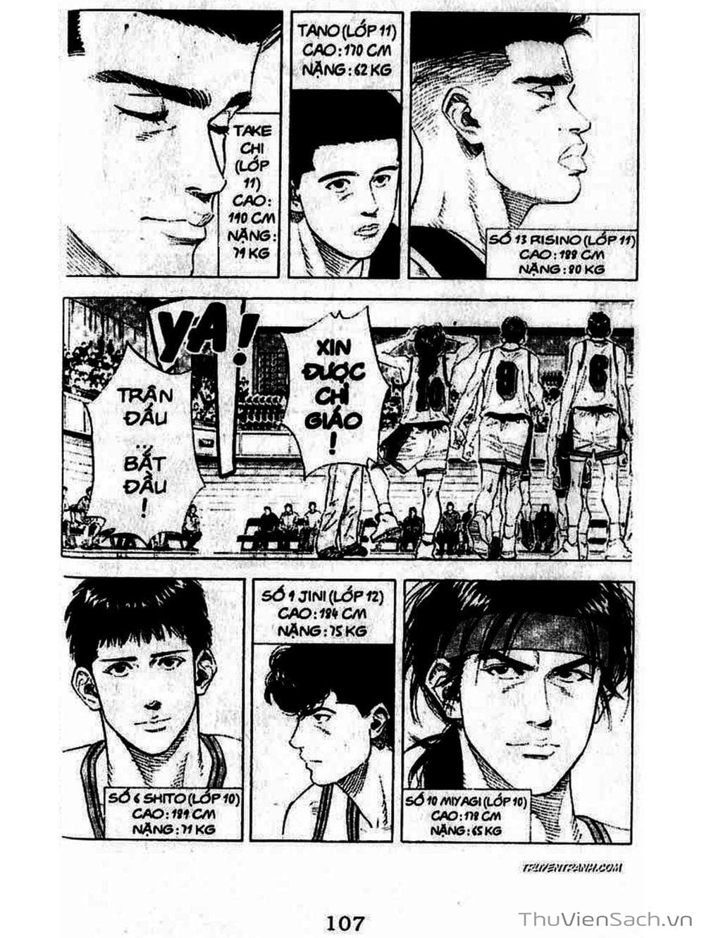 Truyện Tranh Cao Thủ Bóng Rổ - Slam Dunk trang 6