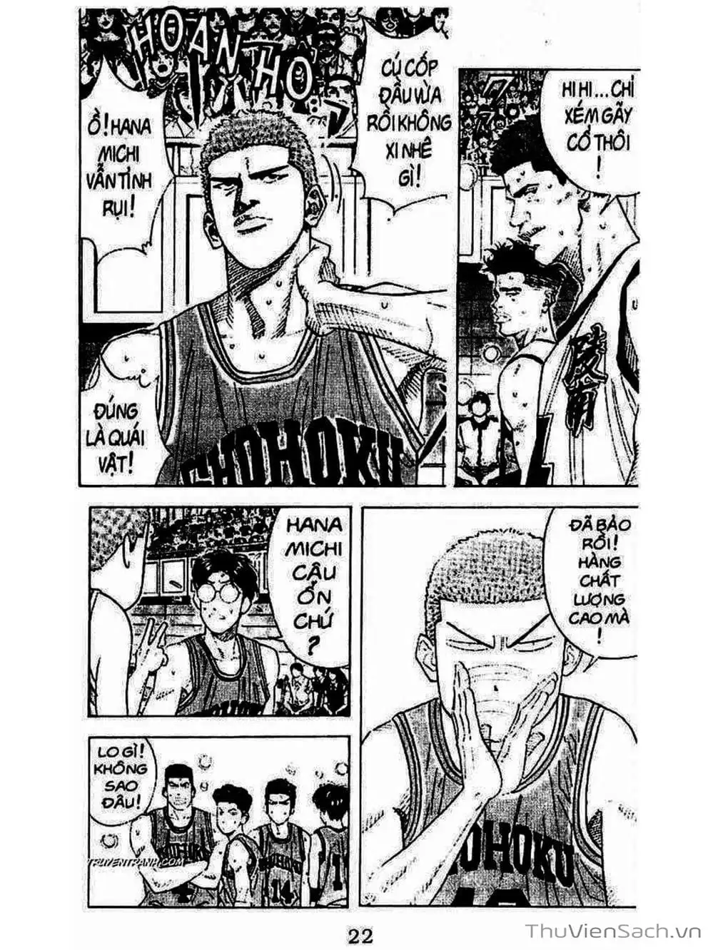 Truyện Tranh Cao Thủ Bóng Rổ - Slam Dunk trang 6