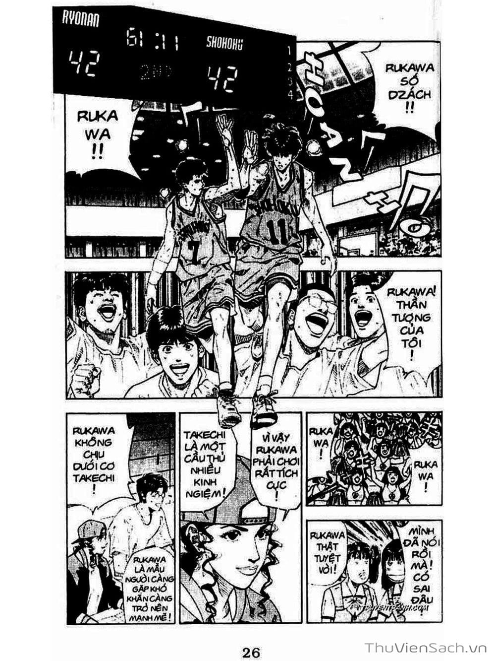Truyện Tranh Cao Thủ Bóng Rổ - Slam Dunk trang 6