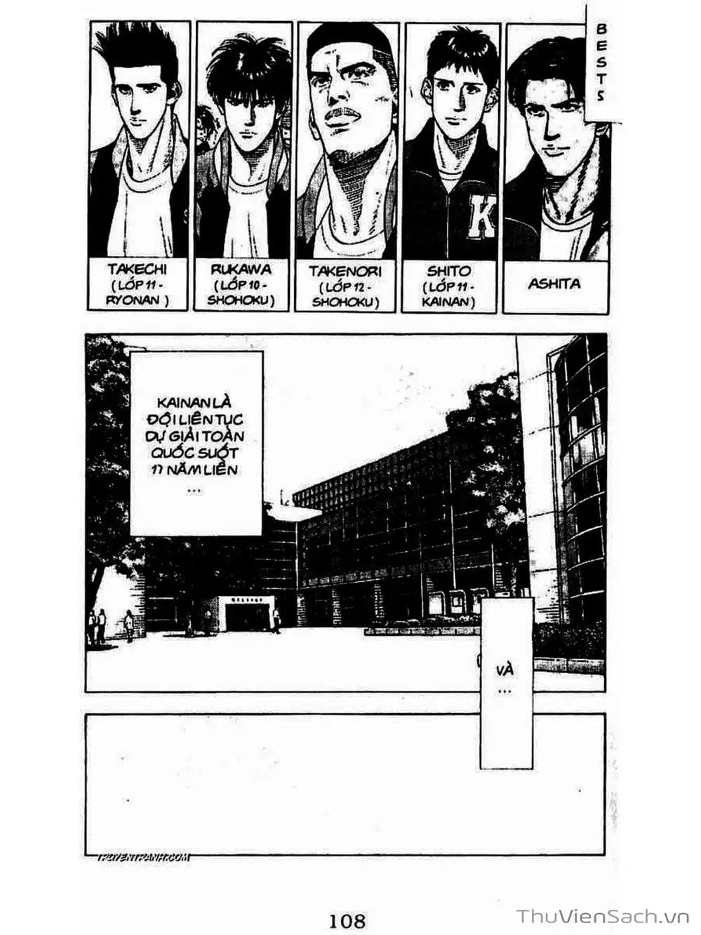 Truyện Tranh Cao Thủ Bóng Rổ - Slam Dunk trang 6