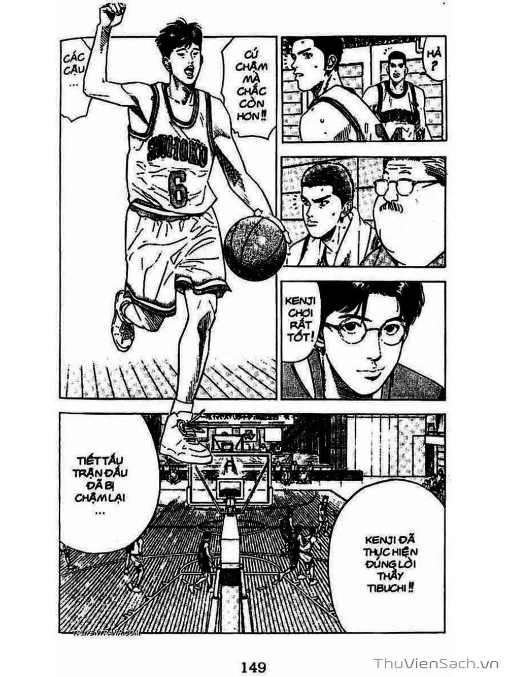 Truyện Tranh Cao Thủ Bóng Rổ - Slam Dunk trang 6