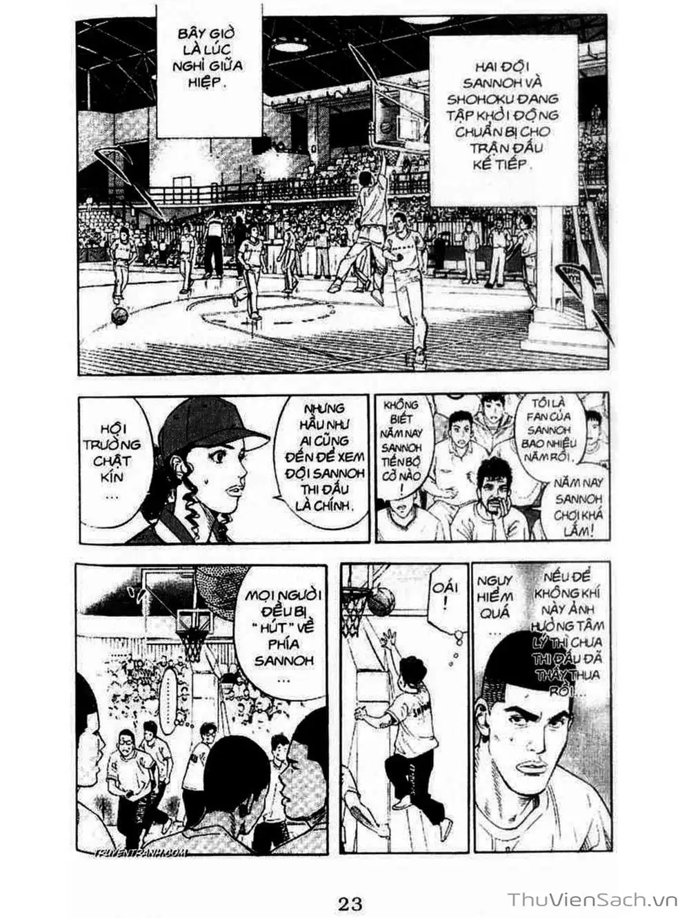 Truyện Tranh Cao Thủ Bóng Rổ - Slam Dunk trang 6