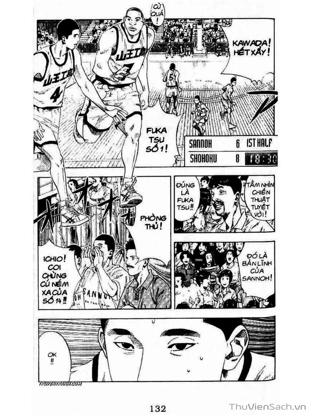 Truyện Tranh Cao Thủ Bóng Rổ - Slam Dunk trang 6