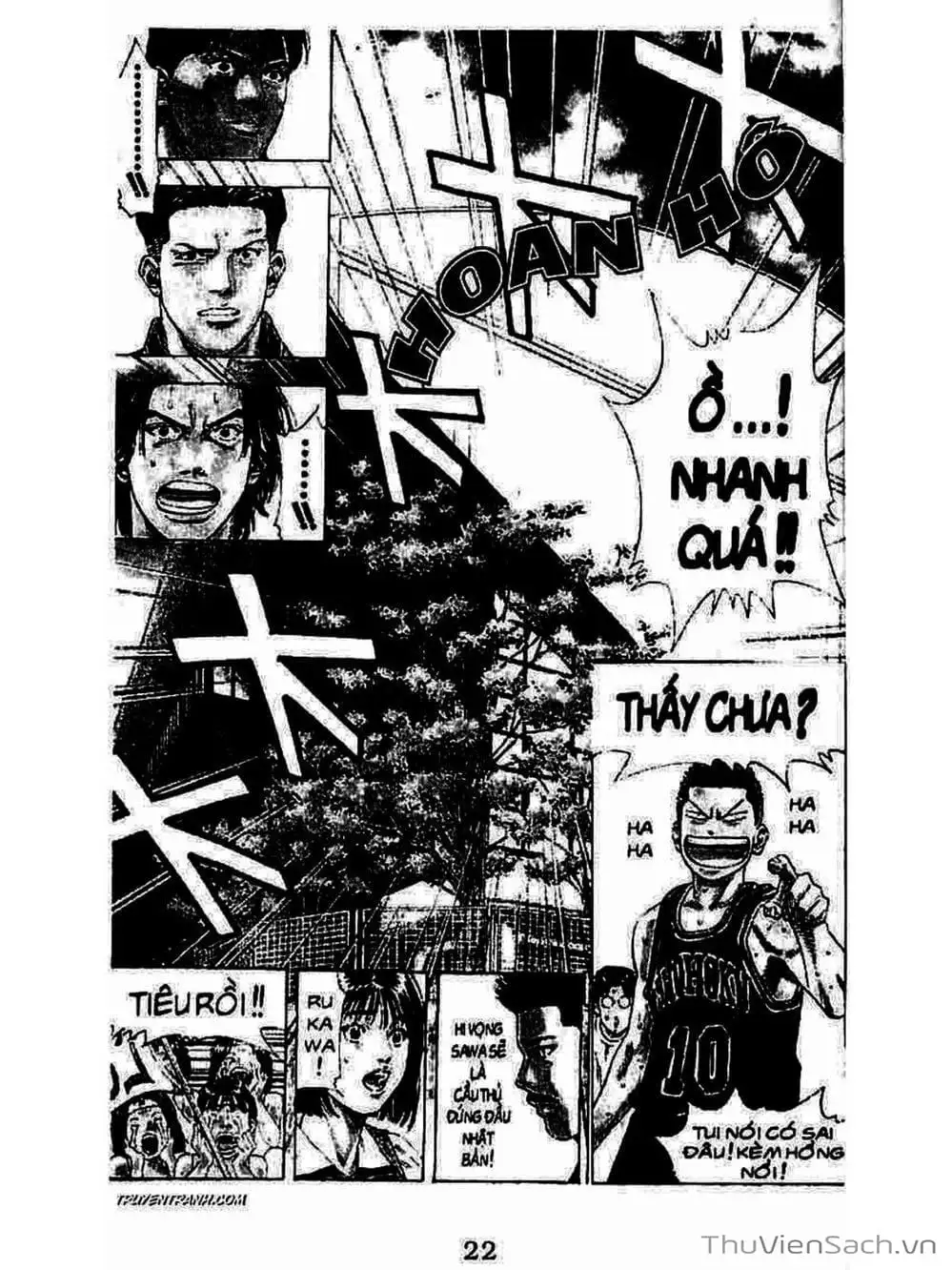 Truyện Tranh Cao Thủ Bóng Rổ - Slam Dunk trang 6