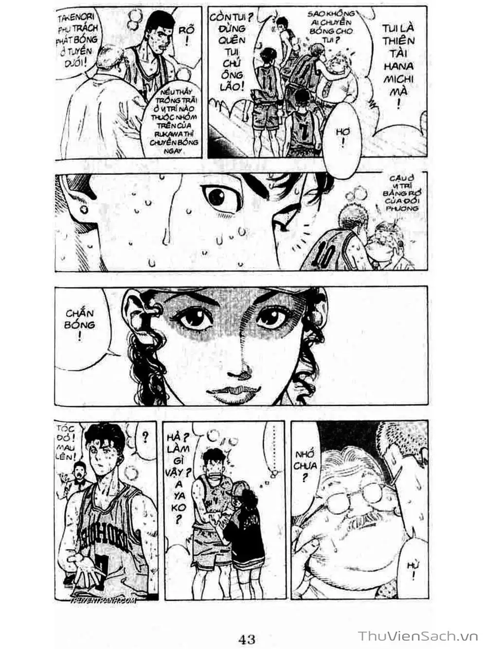 Truyện Tranh Cao Thủ Bóng Rổ - Slam Dunk trang 6