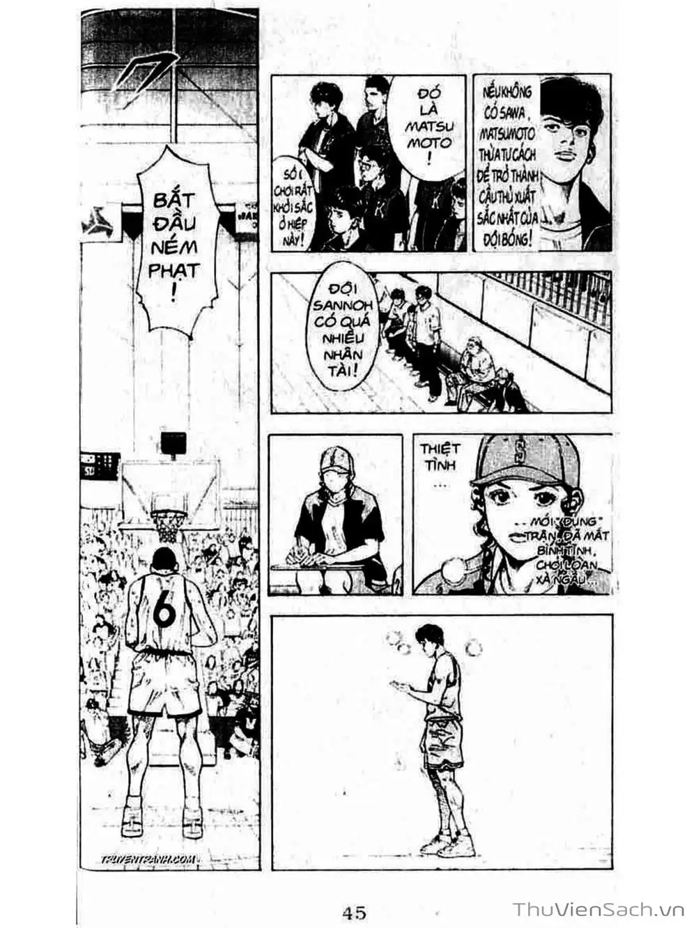 Truyện Tranh Cao Thủ Bóng Rổ - Slam Dunk trang 6