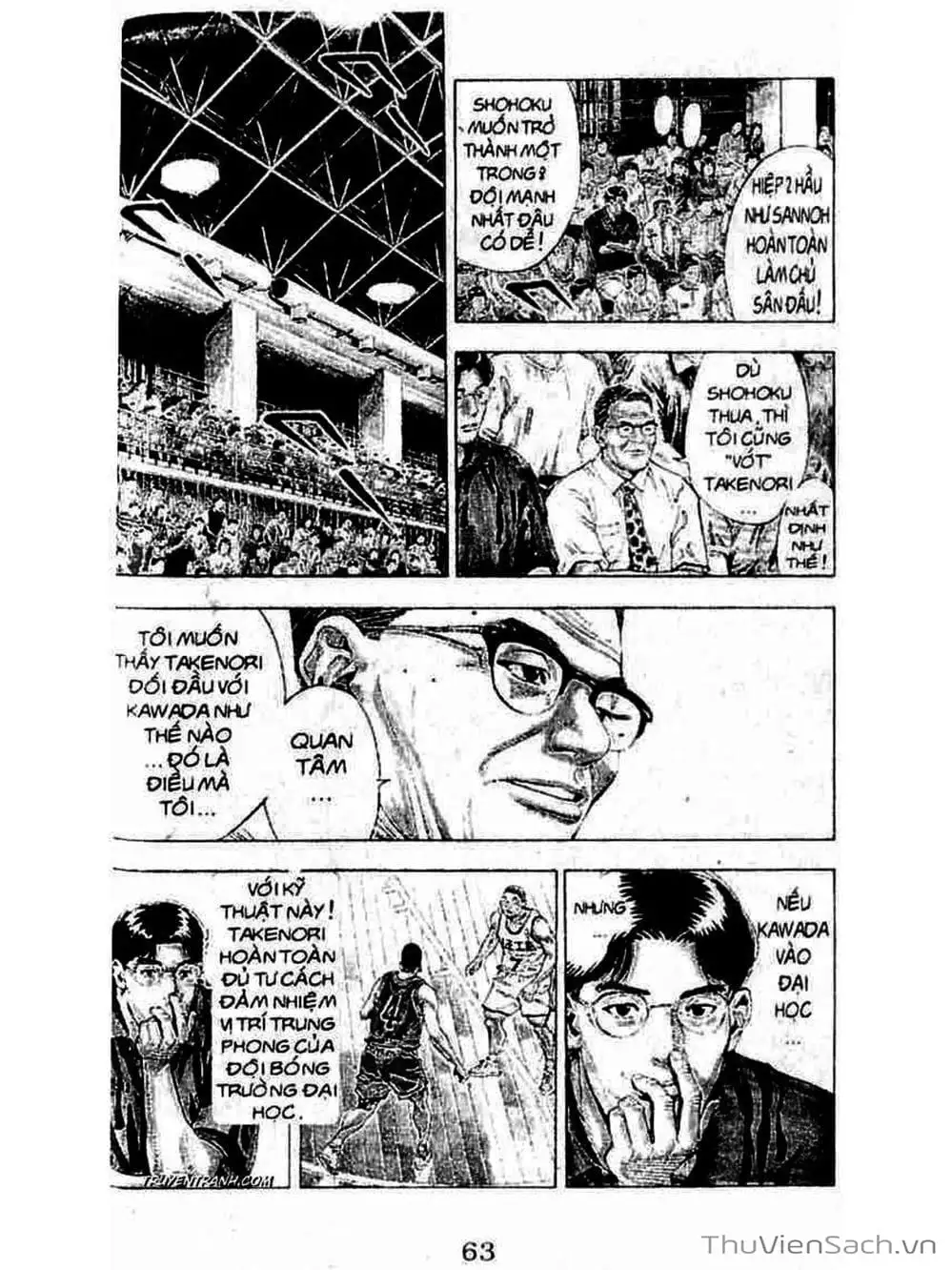 Truyện Tranh Cao Thủ Bóng Rổ - Slam Dunk trang 6