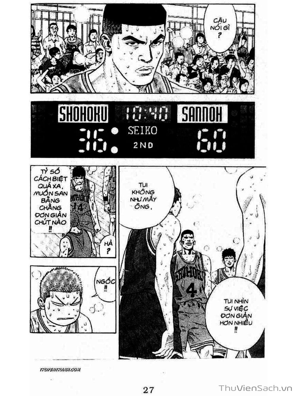 Truyện Tranh Cao Thủ Bóng Rổ - Slam Dunk trang 6