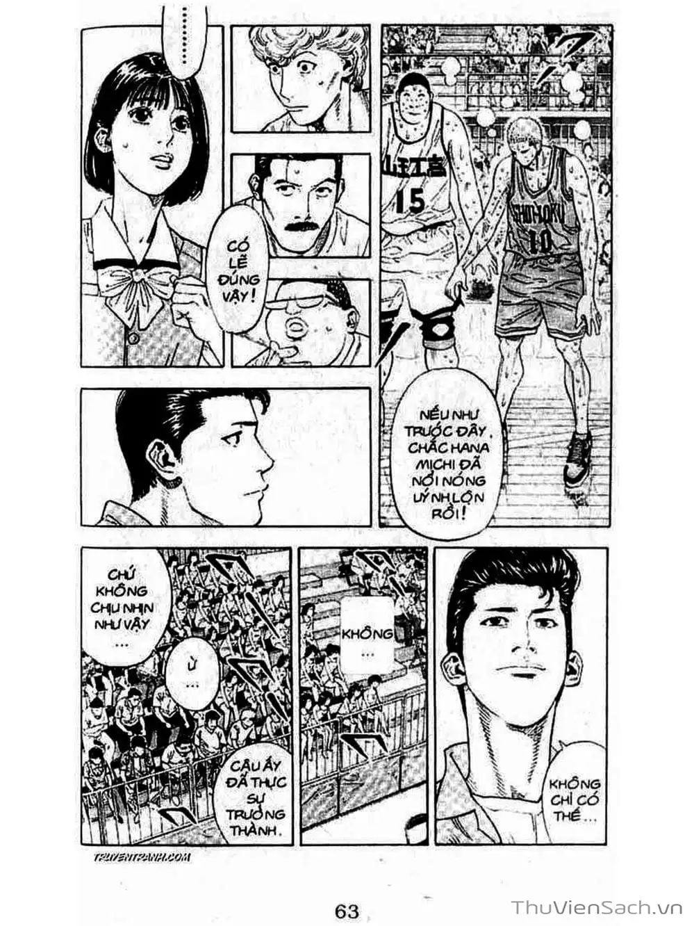 Truyện Tranh Cao Thủ Bóng Rổ - Slam Dunk trang 6