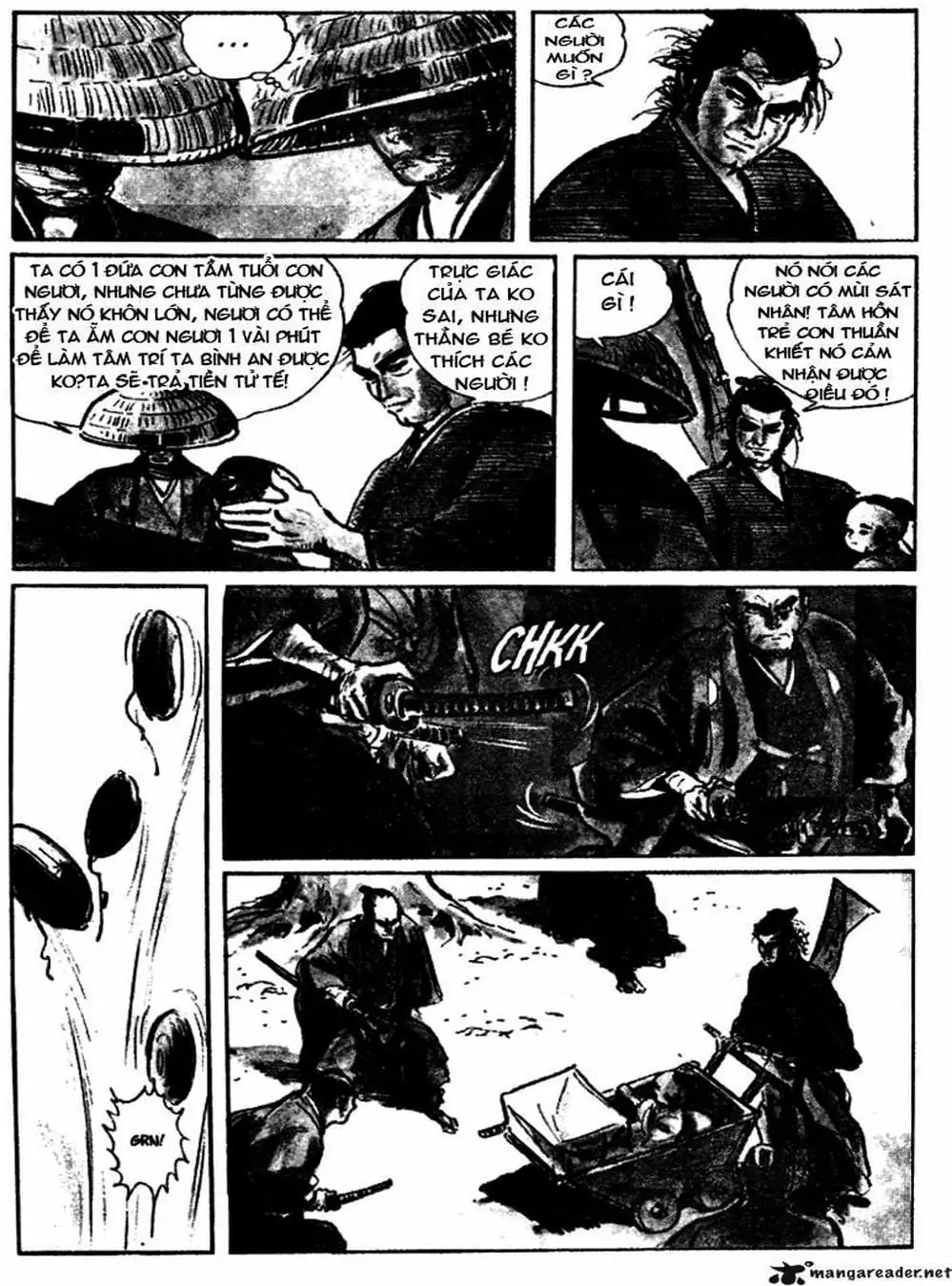 Truyện Tranh Sói Mang Con - Lone Wolf And Cub trang 5