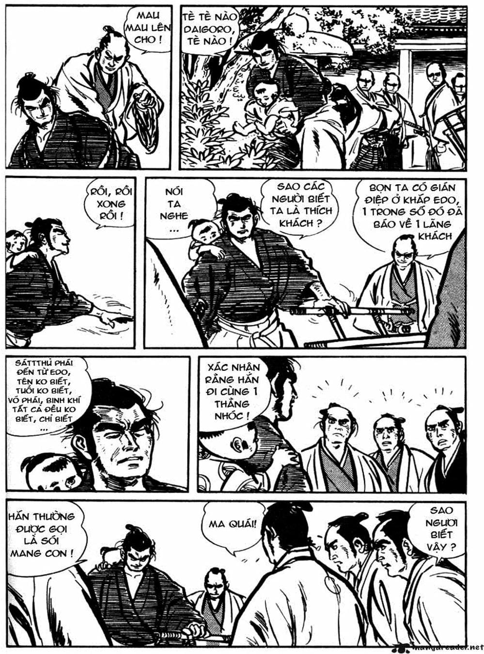 Truyện Tranh Sói Mang Con - Lone Wolf And Cub trang 5