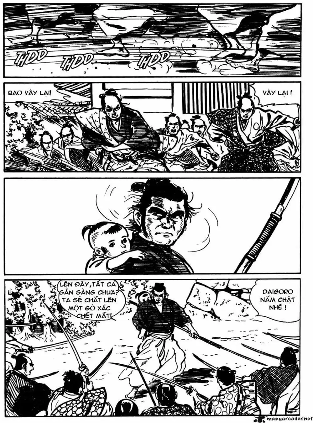Truyện Tranh Sói Mang Con - Lone Wolf And Cub trang 5
