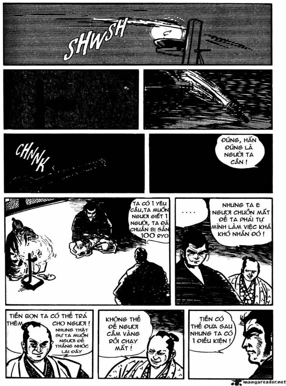 Truyện Tranh Sói Mang Con - Lone Wolf And Cub trang 5