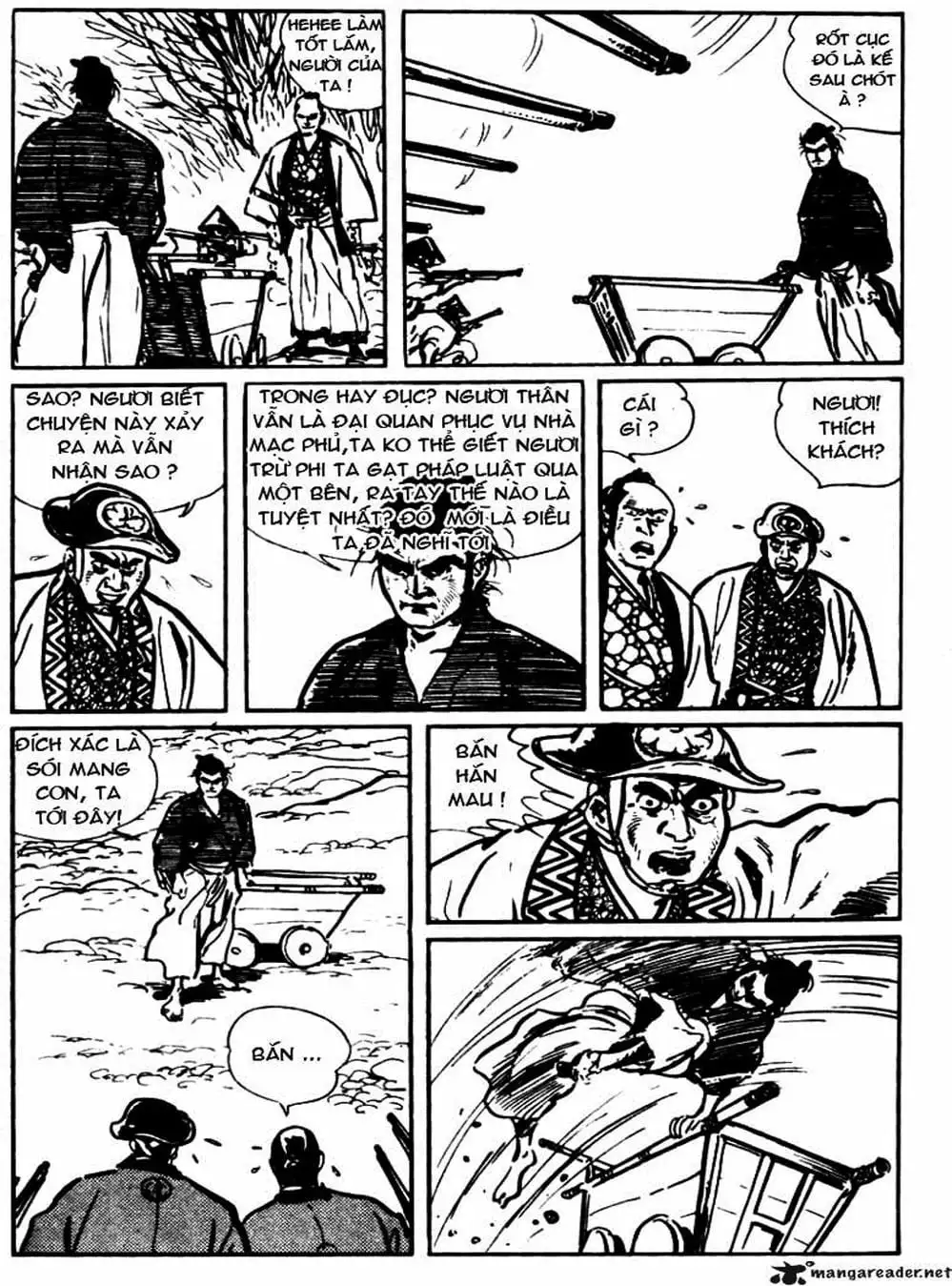 Truyện Tranh Sói Mang Con - Lone Wolf And Cub trang 5