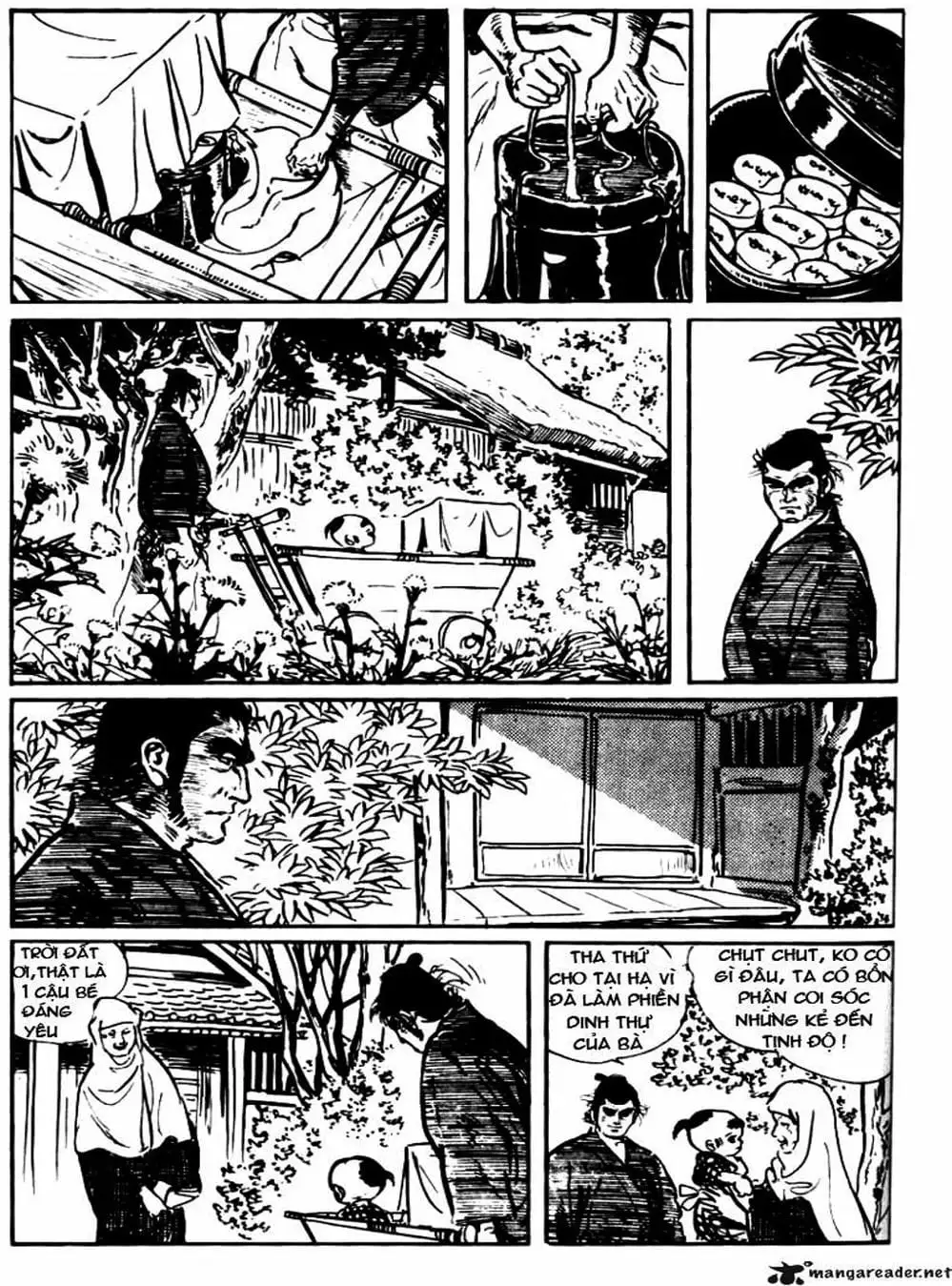 Truyện Tranh Sói Mang Con - Lone Wolf And Cub trang 5