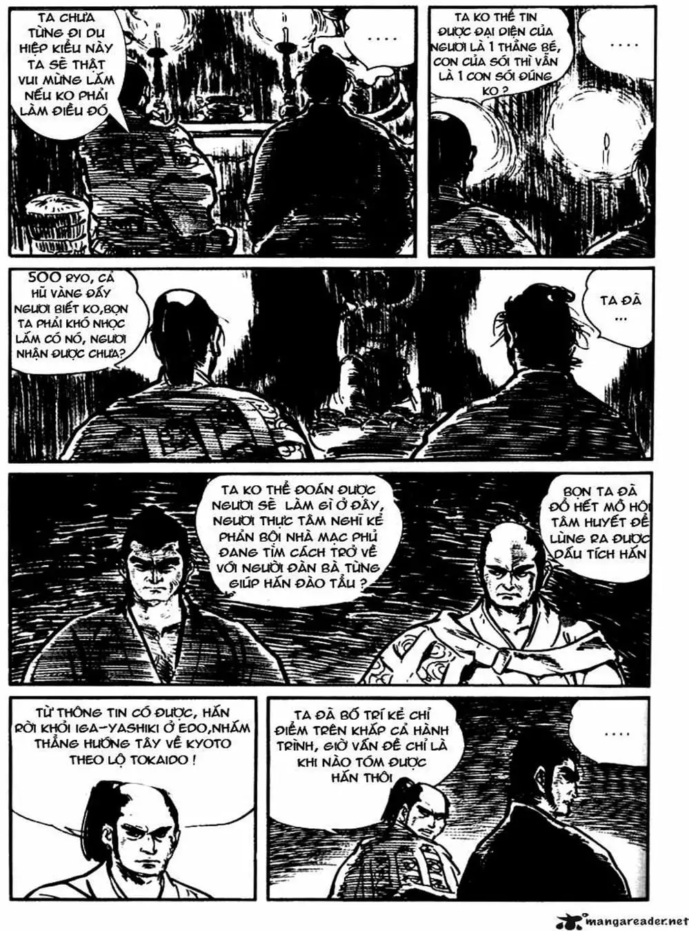 Truyện Tranh Sói Mang Con - Lone Wolf And Cub trang 5