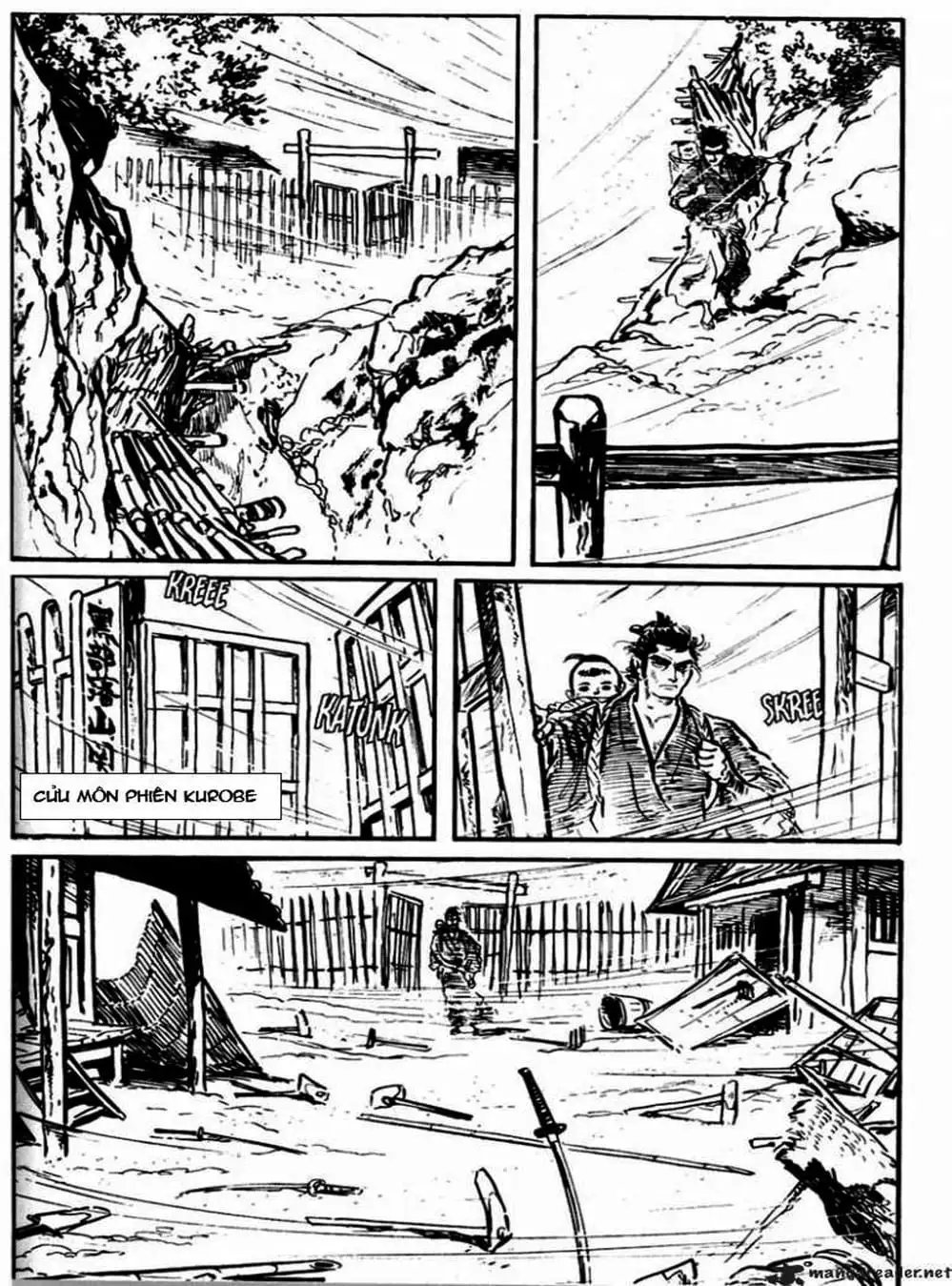 Truyện Tranh Sói Mang Con - Lone Wolf And Cub trang 5