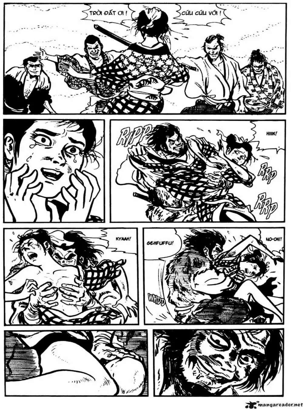 Truyện Tranh Sói Mang Con - Lone Wolf And Cub trang 5