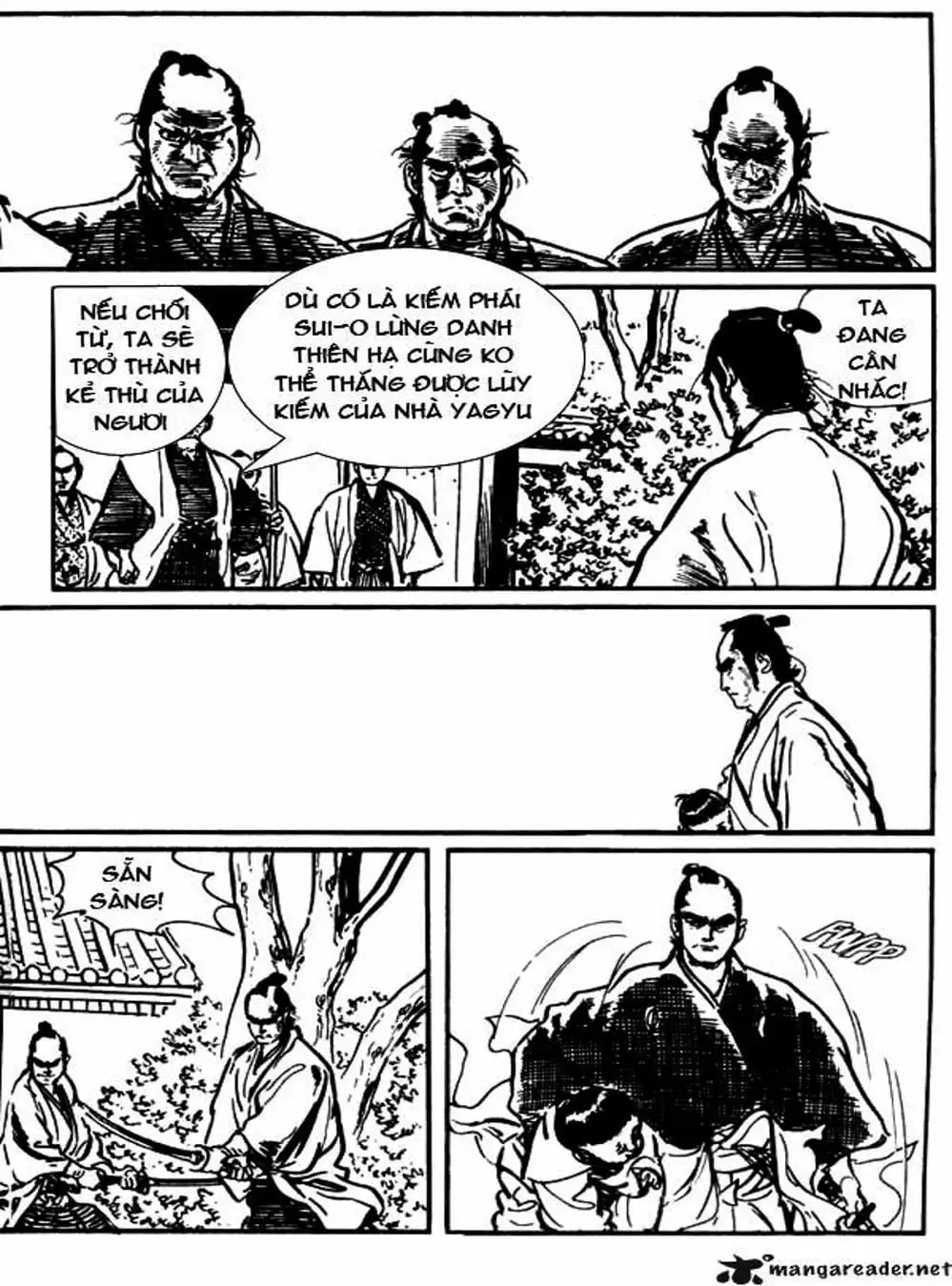 Truyện Tranh Sói Mang Con - Lone Wolf And Cub trang 5