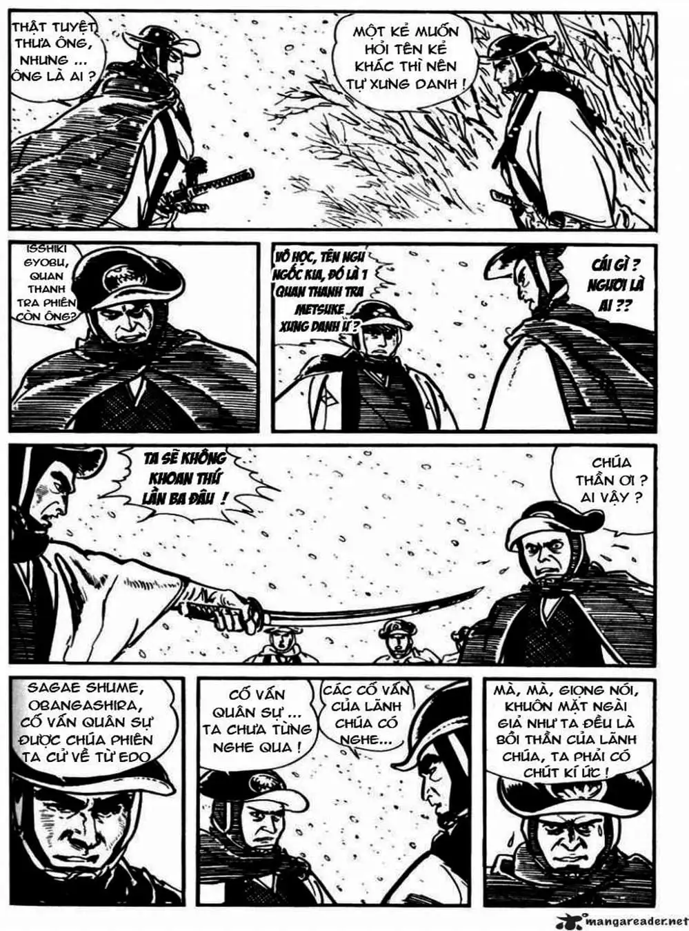 Truyện Tranh Sói Mang Con - Lone Wolf And Cub trang 5