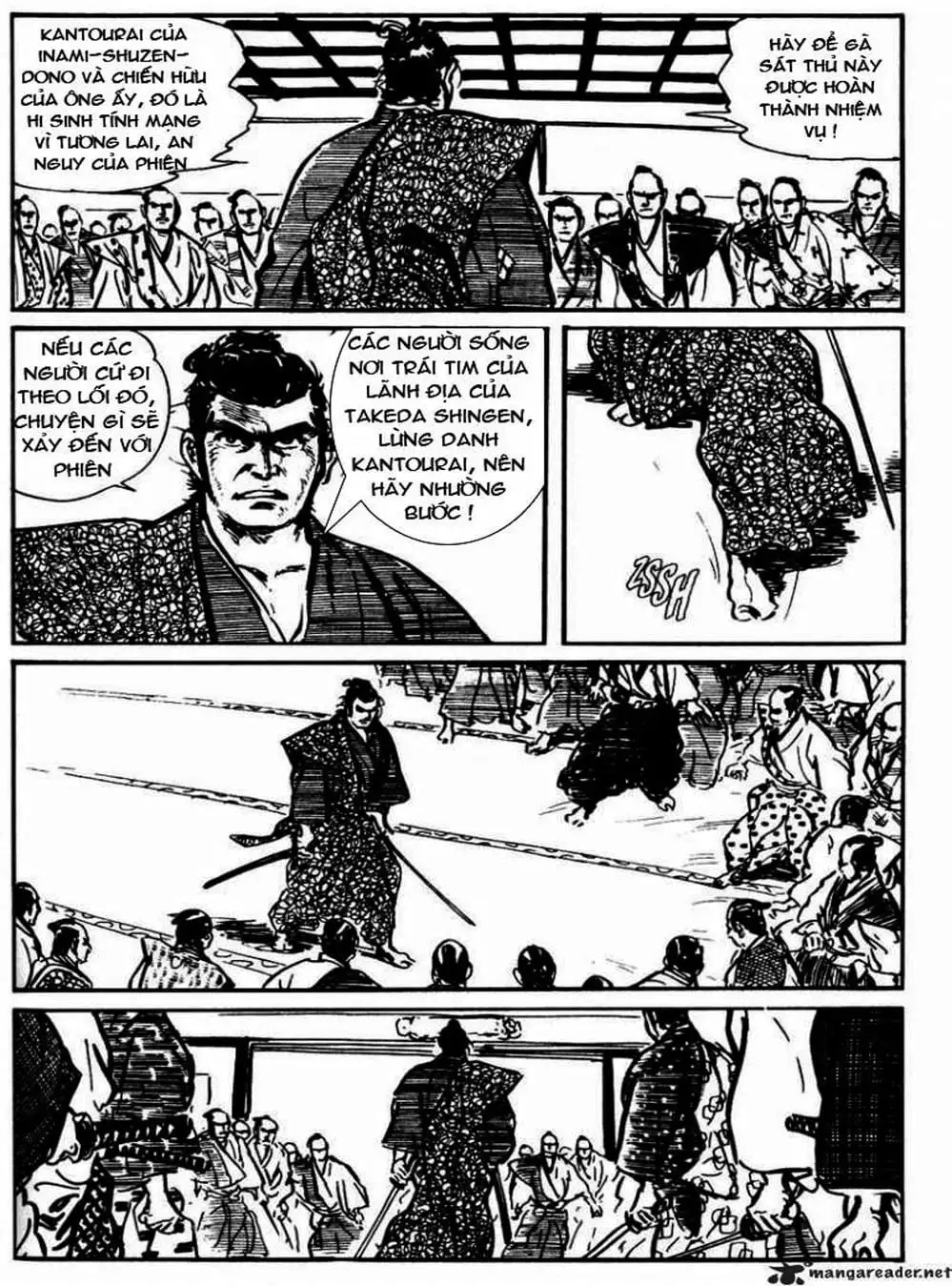 Truyện Tranh Sói Mang Con - Lone Wolf And Cub trang 5
