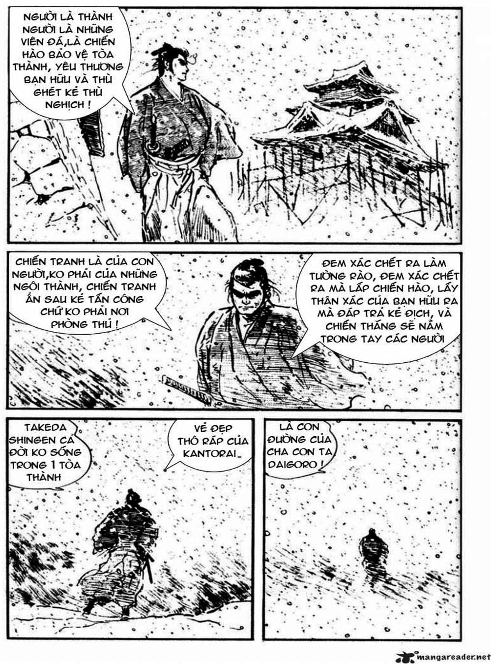 Truyện Tranh Sói Mang Con - Lone Wolf And Cub trang 5