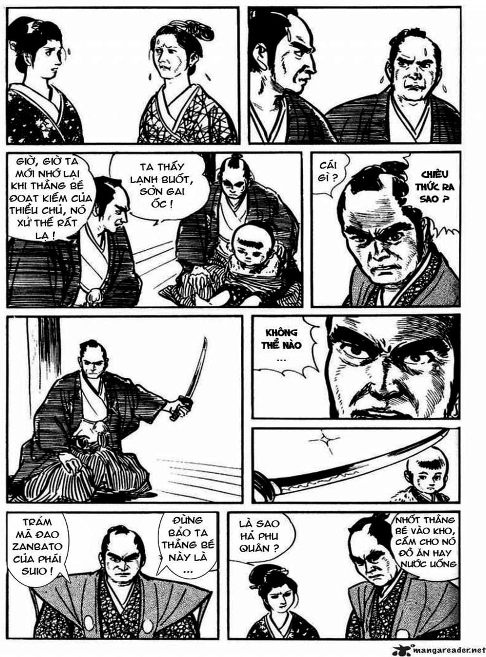 Truyện Tranh Sói Mang Con - Lone Wolf And Cub trang 5