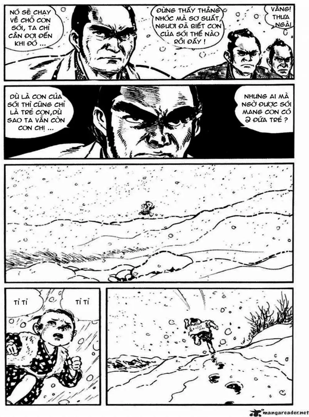 Truyện Tranh Sói Mang Con - Lone Wolf And Cub trang 5