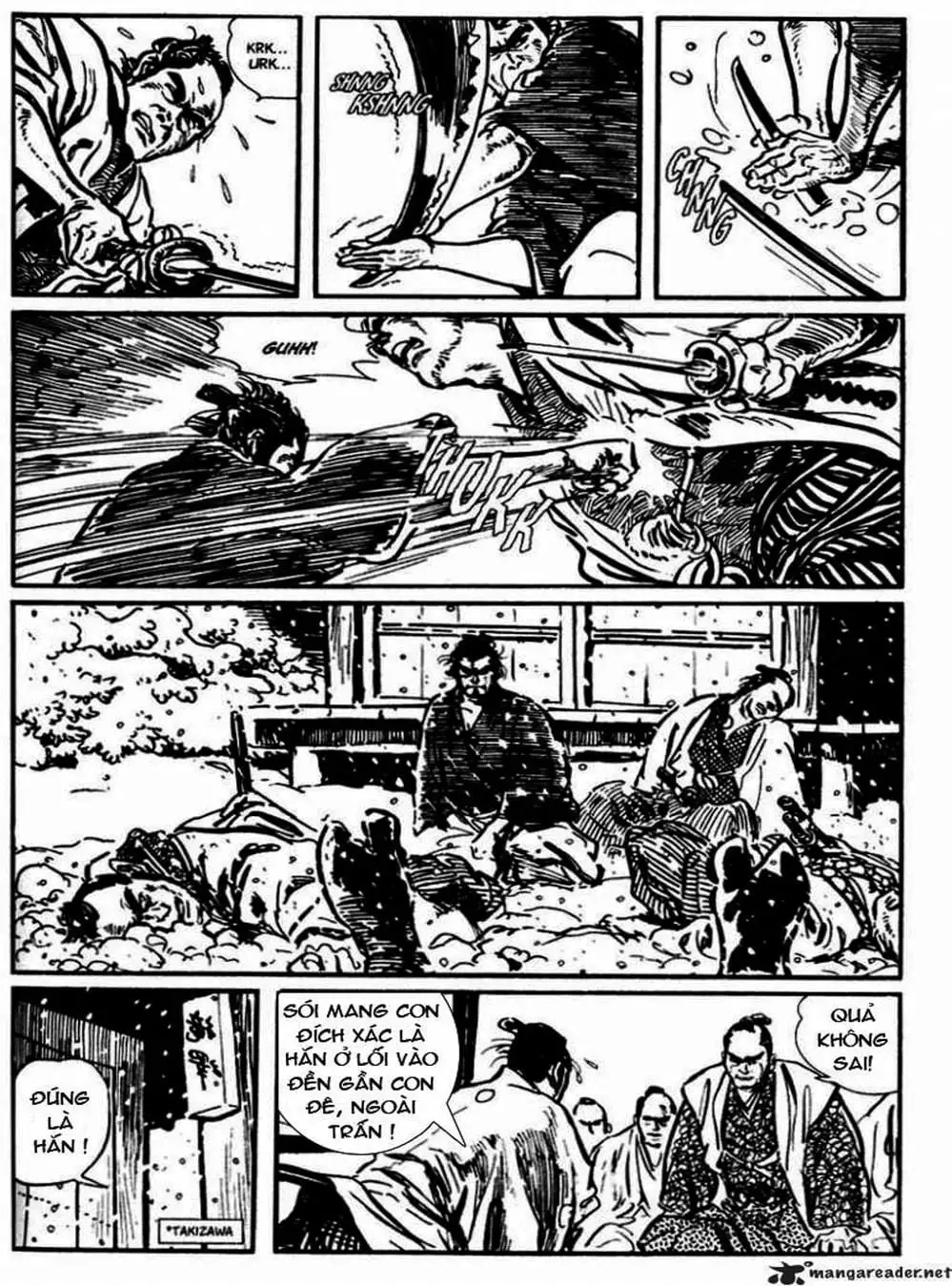 Truyện Tranh Sói Mang Con - Lone Wolf And Cub trang 5