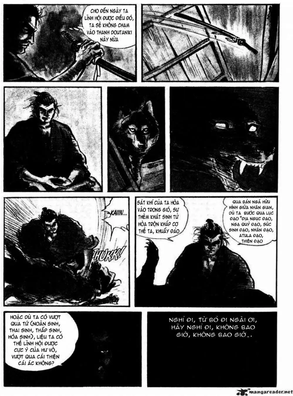 Truyện Tranh Sói Mang Con - Lone Wolf And Cub trang 5