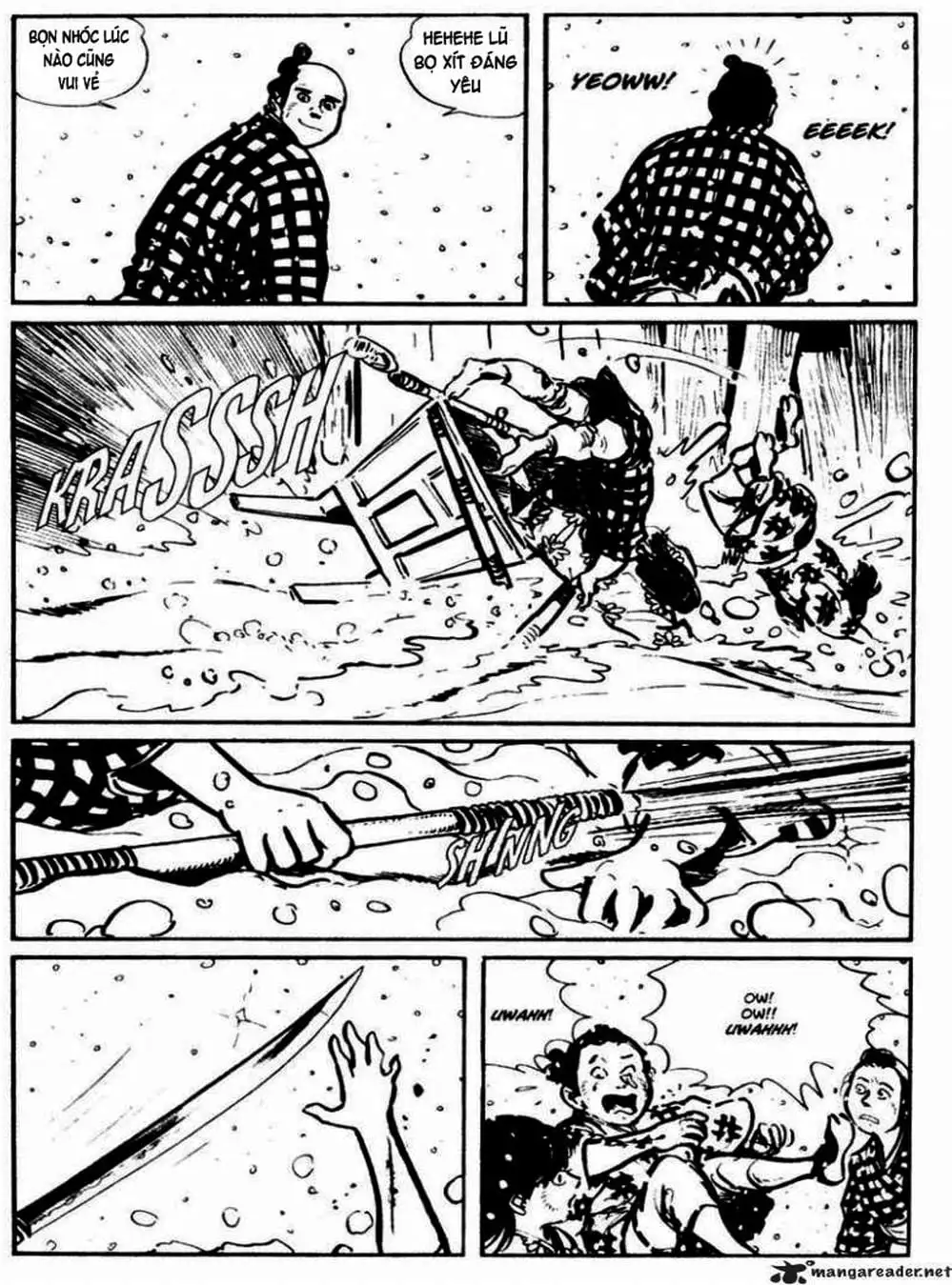 Truyện Tranh Sói Mang Con - Lone Wolf And Cub trang 5