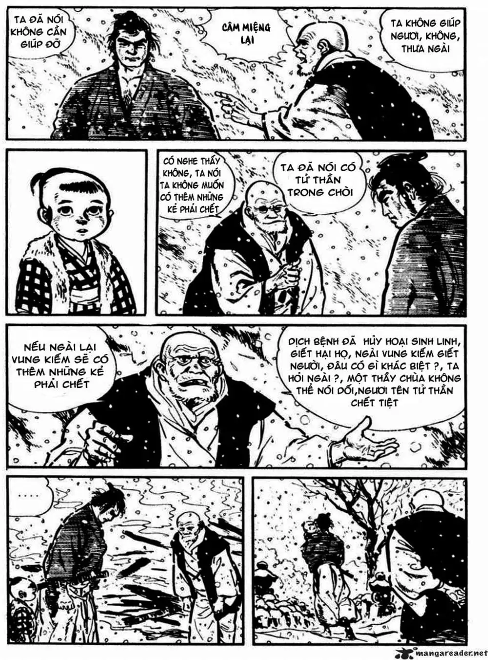 Truyện Tranh Sói Mang Con - Lone Wolf And Cub trang 5