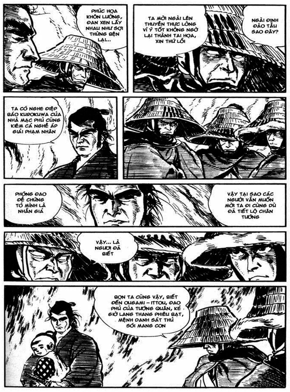 Truyện Tranh Sói Mang Con - Lone Wolf And Cub trang 5