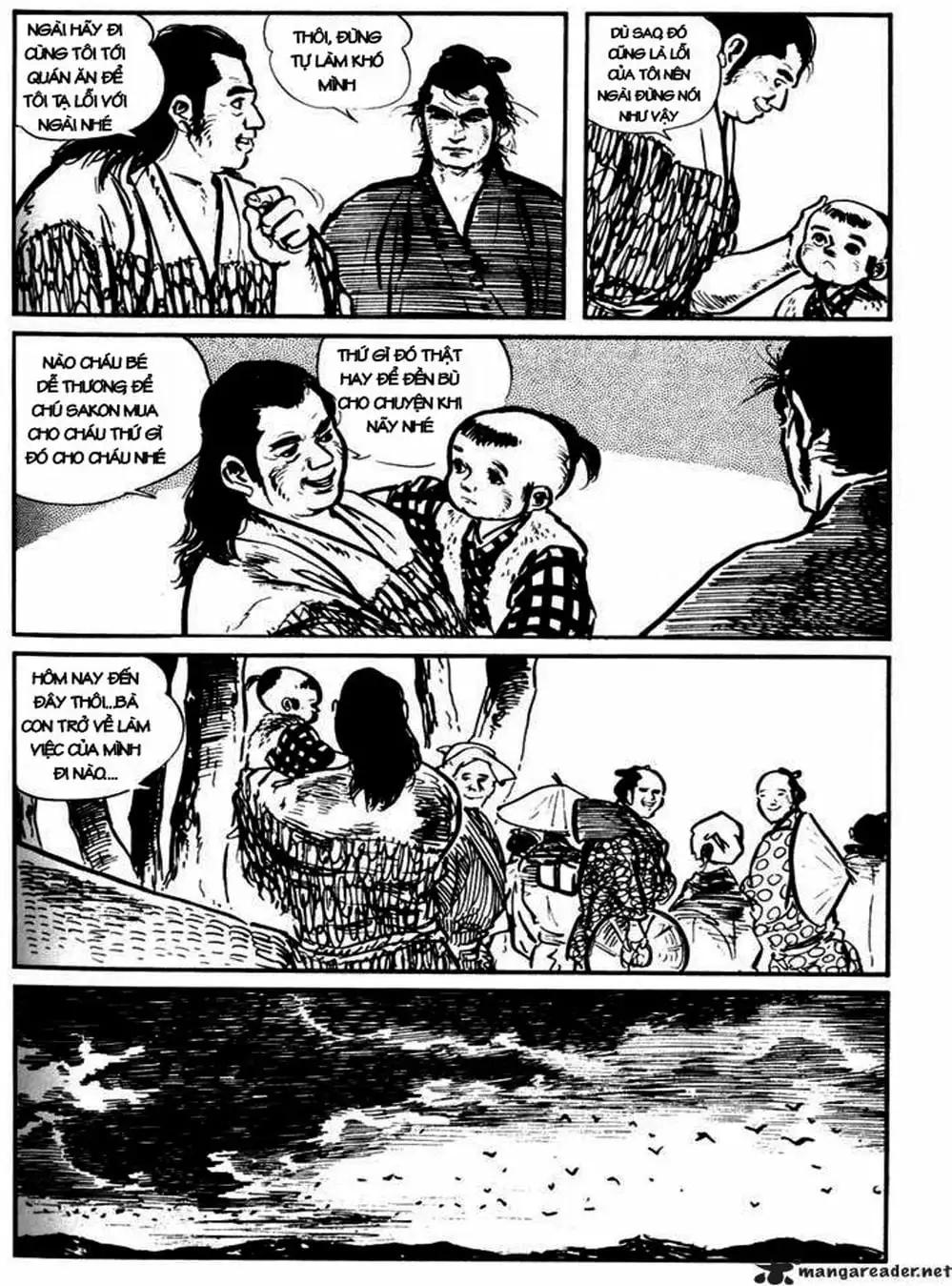 Truyện Tranh Sói Mang Con - Lone Wolf And Cub trang 5