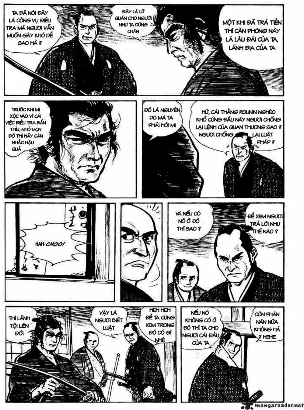 Truyện Tranh Sói Mang Con - Lone Wolf And Cub trang 5