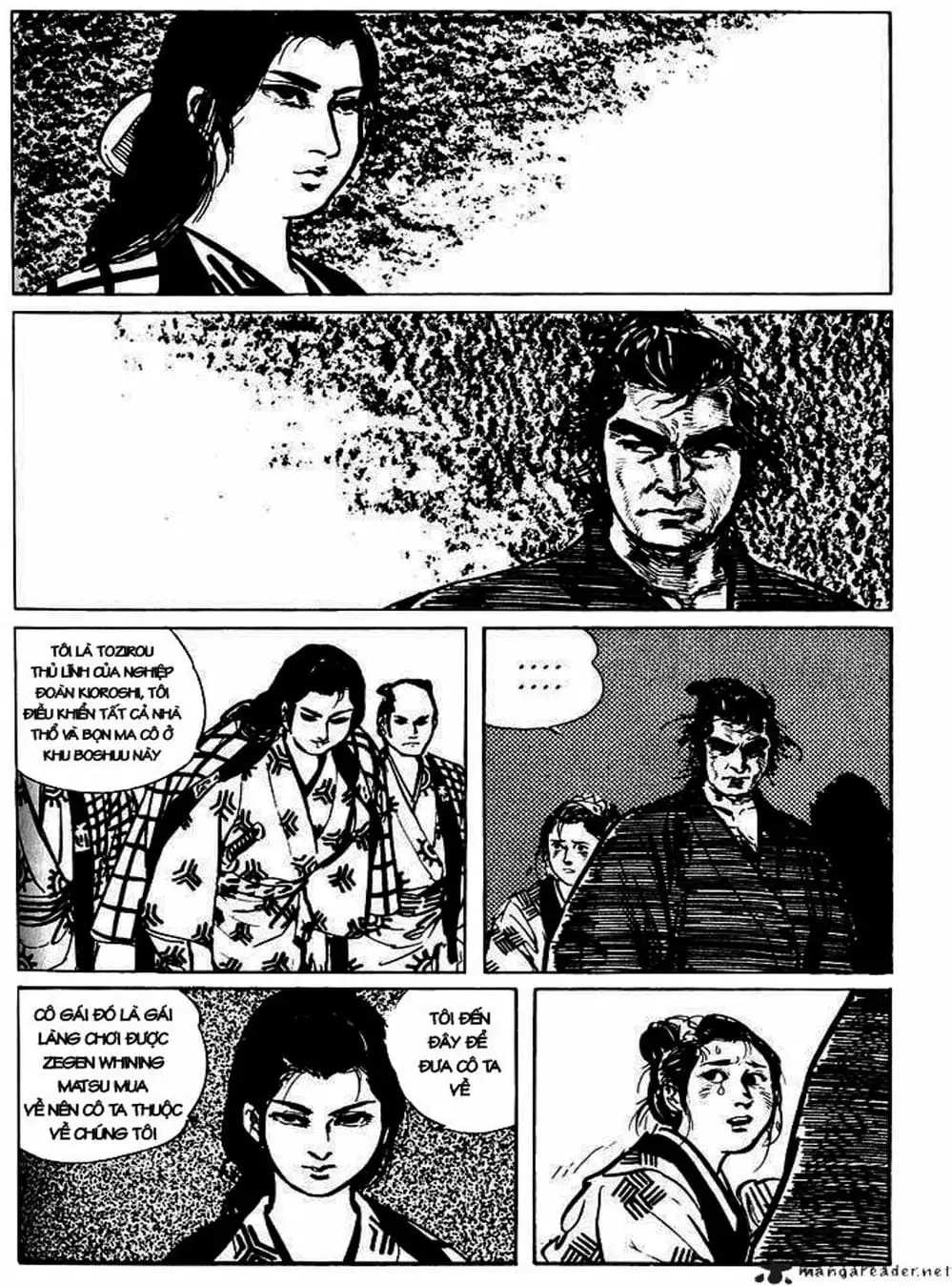 Truyện Tranh Sói Mang Con - Lone Wolf And Cub trang 5