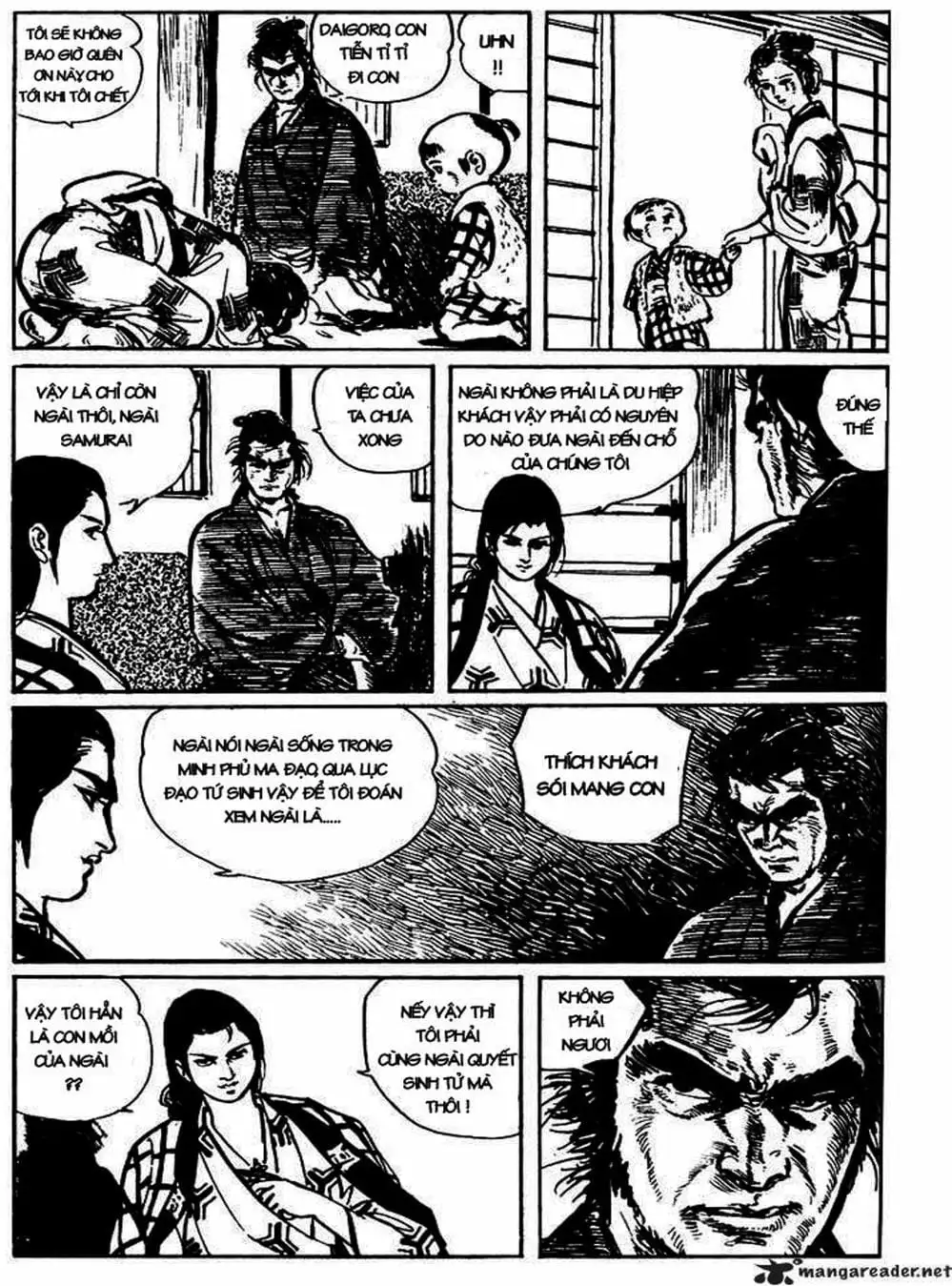 Truyện Tranh Sói Mang Con - Lone Wolf And Cub trang 5