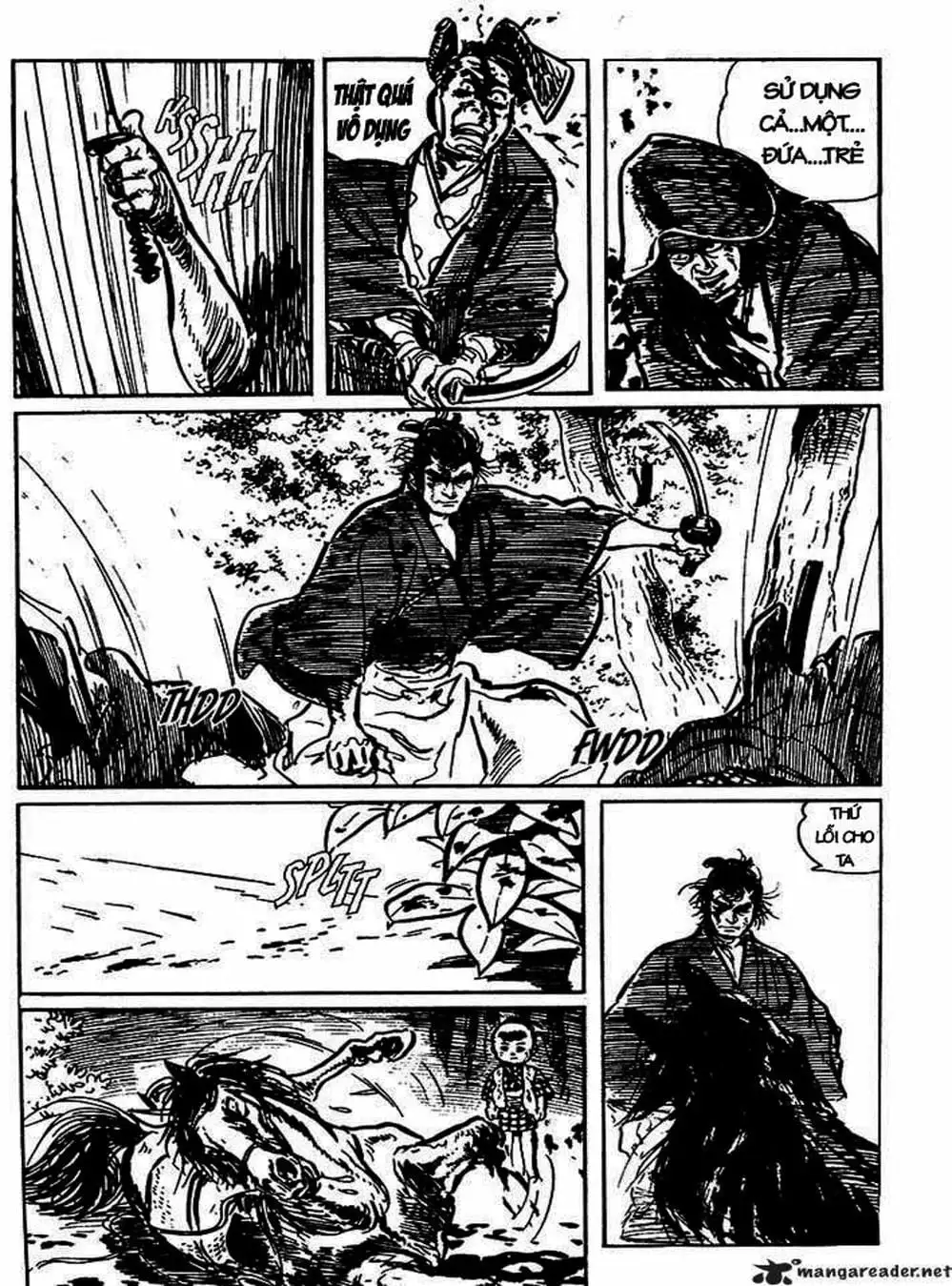 Truyện Tranh Sói Mang Con - Lone Wolf And Cub trang 5